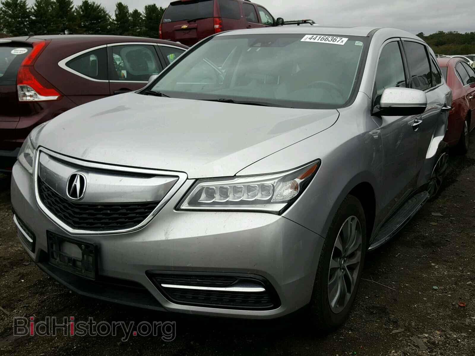 2014 ACURA MDX - VIN: 5FRYD4H48EB023734 - Фото 2