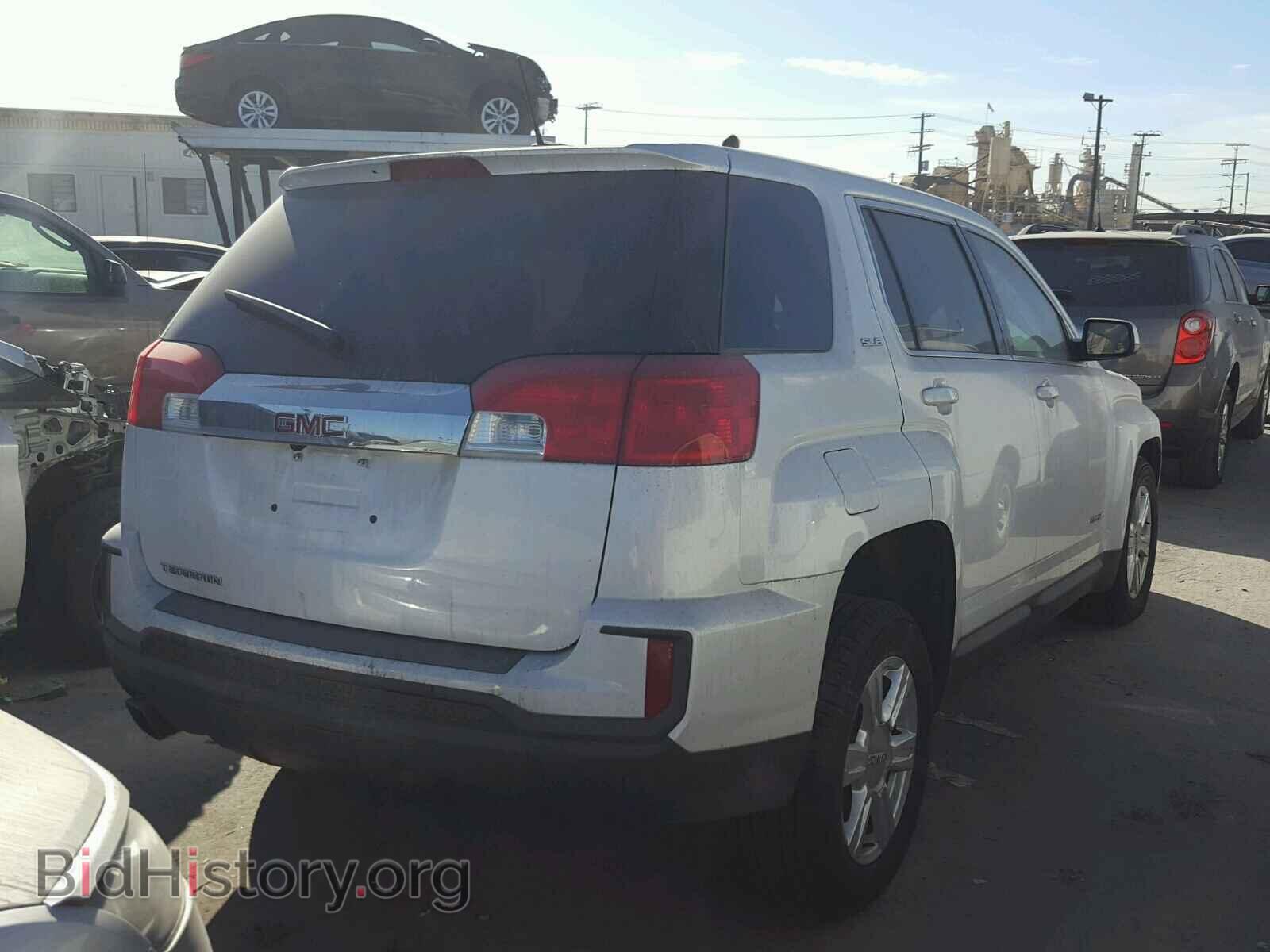 2016 GMC TERRAIN - VIN: 2GKALMEK0G6109349 - Фото 4