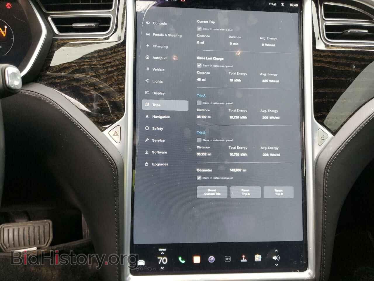 2016 TESLA MODEL S - VIN: 5YJSA1E16GF158450 - Фото 9