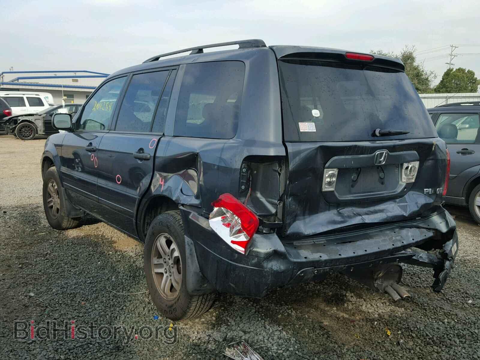 2005 HONDA PILOT - VIN: 2HKYF18605H500668 - Фото 3