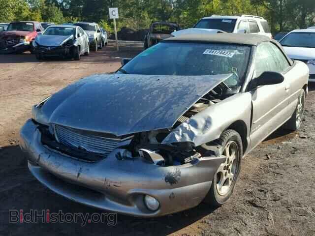 1998 CHRYSLER SEBRING - VIN: 3C3EL55H5WT272634 - Фото 2