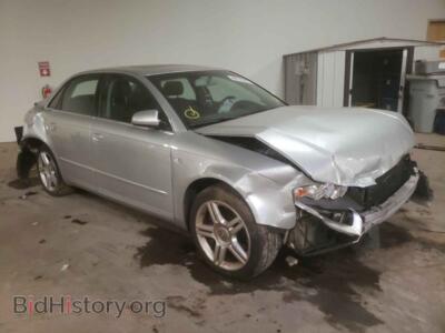 2007 Audi A4 A4 2.0T QU, серебристый — VIN WAUDF78E87A188695, Copart
