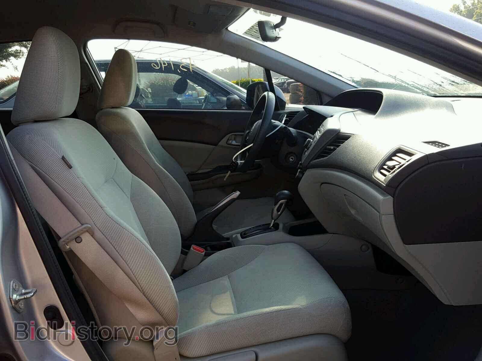 2012 HONDA CIVIC LX - VIN: 2HGFB2F50CH563277 - Фото 5