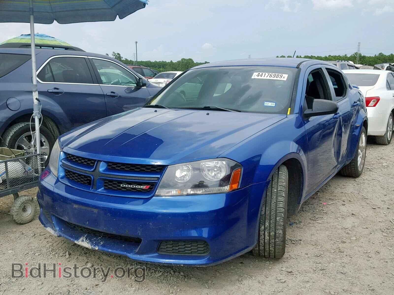 2014 DODGE AVENGER - VIN: 1C3CDZAB6EN181075 - Фото 2