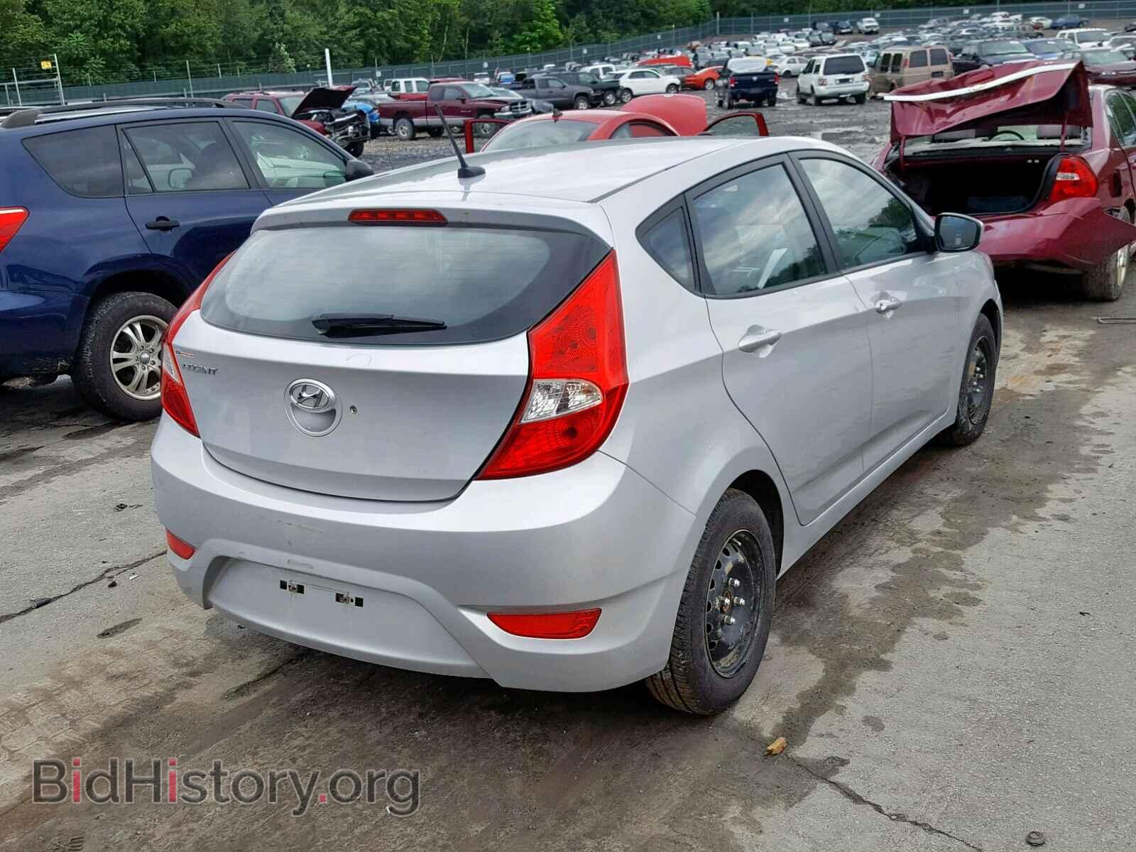 2012 HYUNDAI ACCENT - VIN: KMHCT5AEXCU016579 - Фото 4