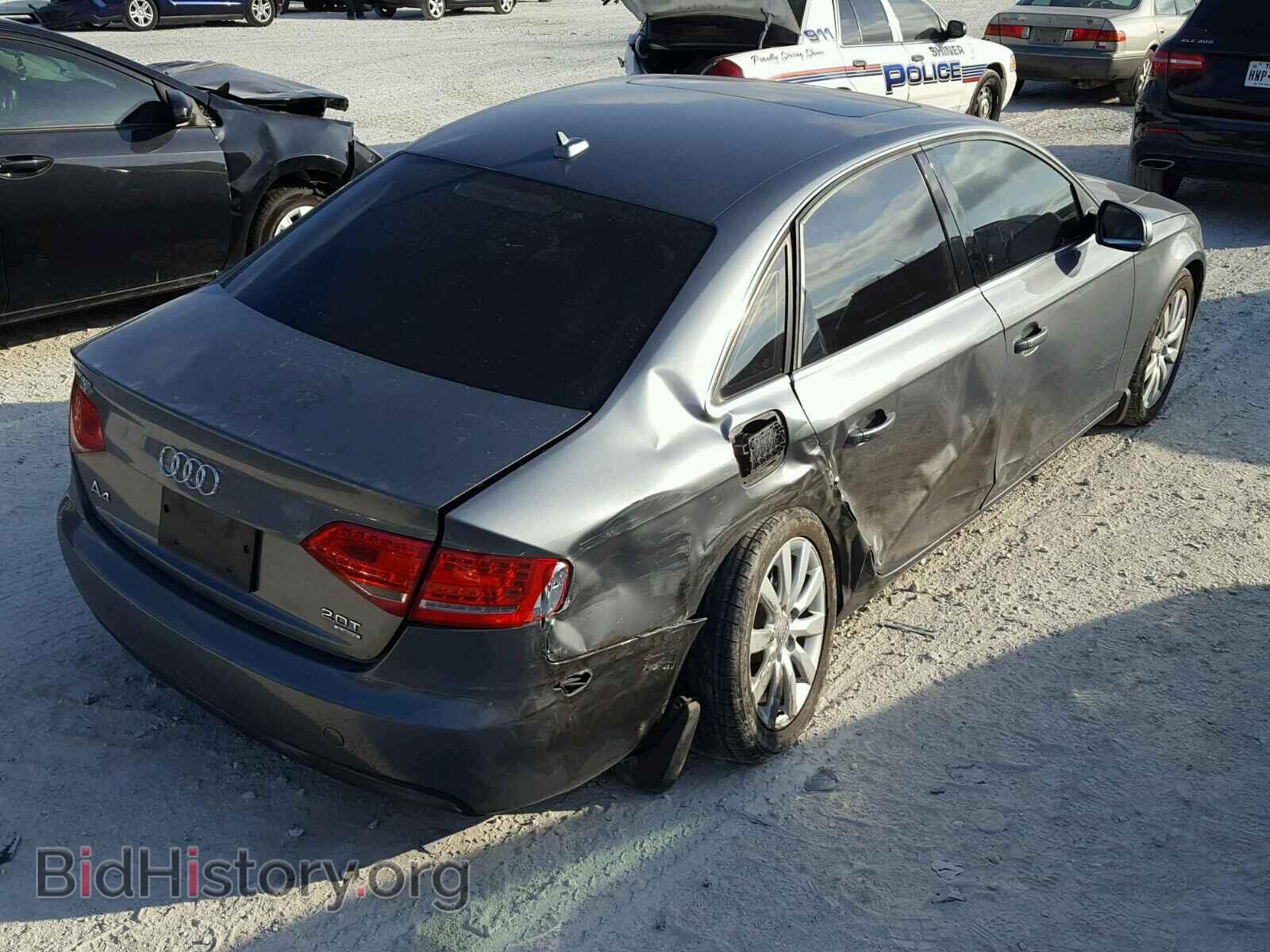 2012 AUDI A4 - VIN: WAUDFAFL2CN015336 - Фото 4