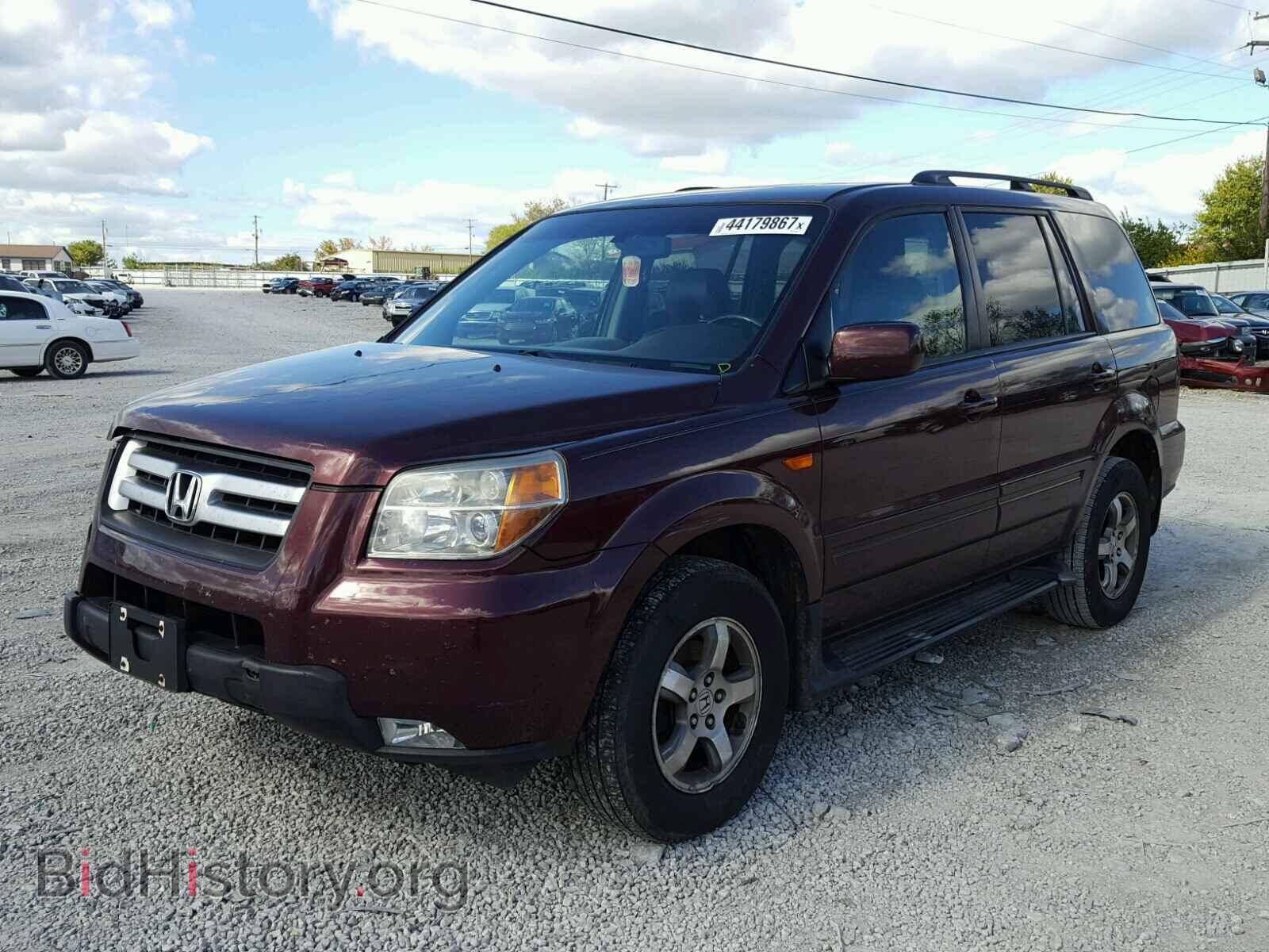 2007 HONDA PILOT - VIN: 2HKYF18577H515789 - Фото 2
