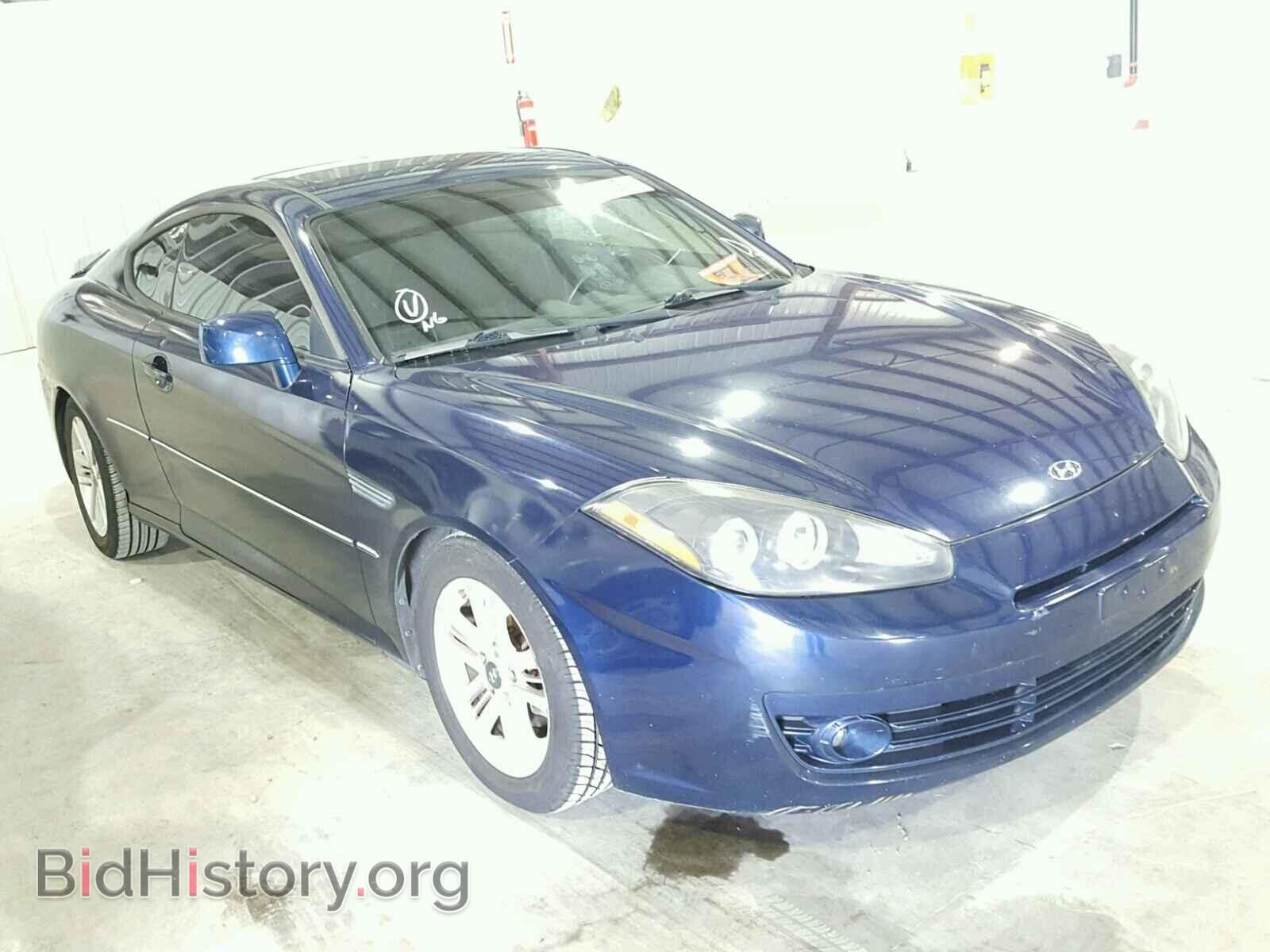 Фотография KMHHM66D27U249595 - HYUNDAI TIBURON 2007