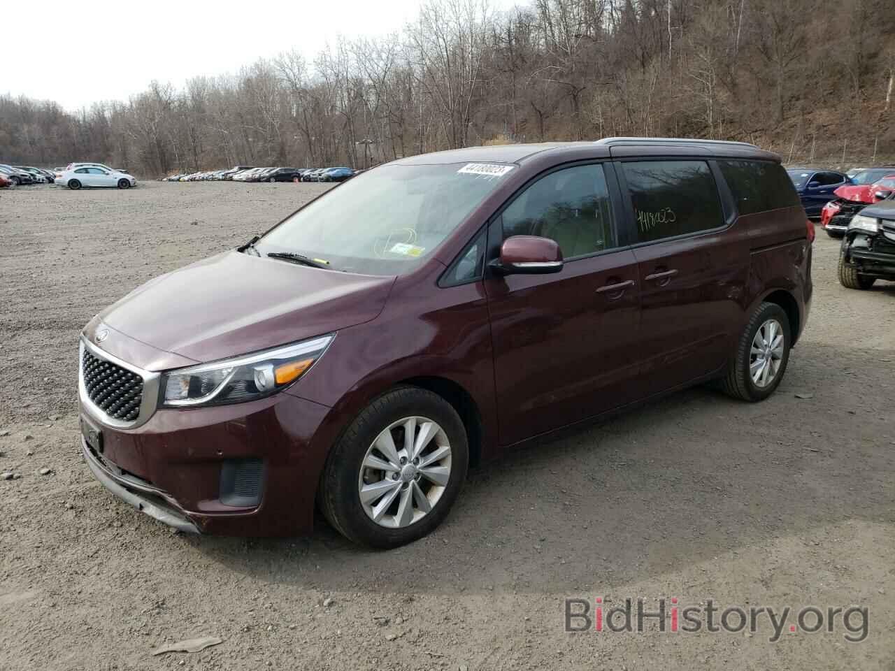 Фотография KNDMB5C10H6310526 - KIA SEDONA 2017