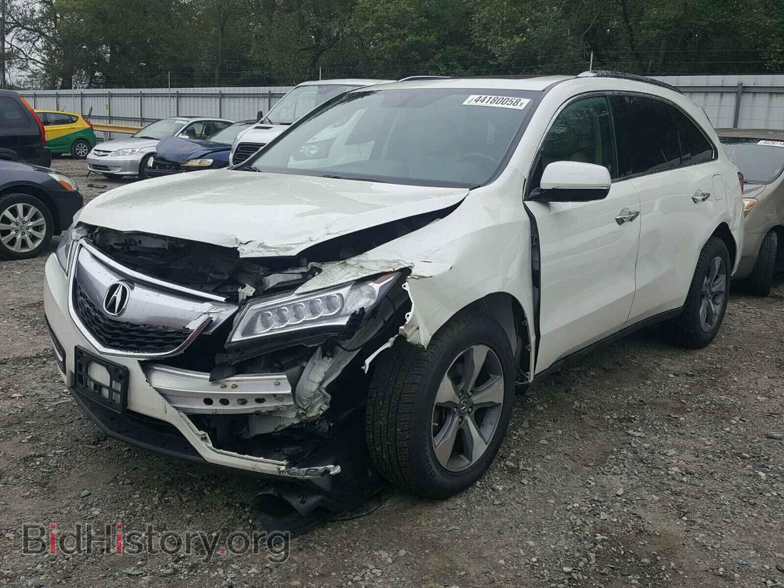 2015 ACURA MDX - VIN: 5FRYD4H28FB003239 - Фото 2