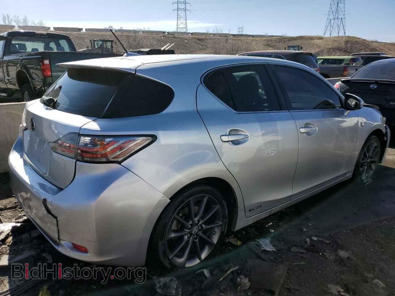 2013 LEXUS CT 200 - VIN: JTHKD5BH1D2170003 - Фото 3