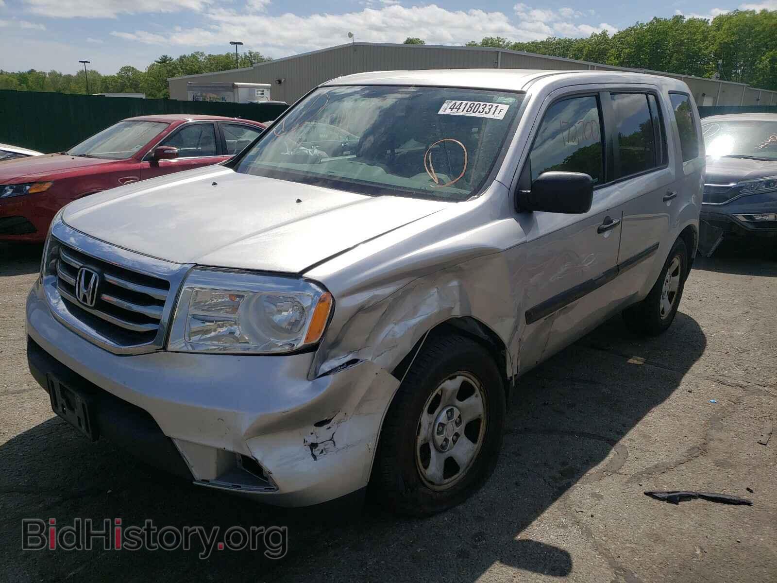 2013 HONDA PILOT - VIN: 5FNYF4H27DB075266 - Фото 2