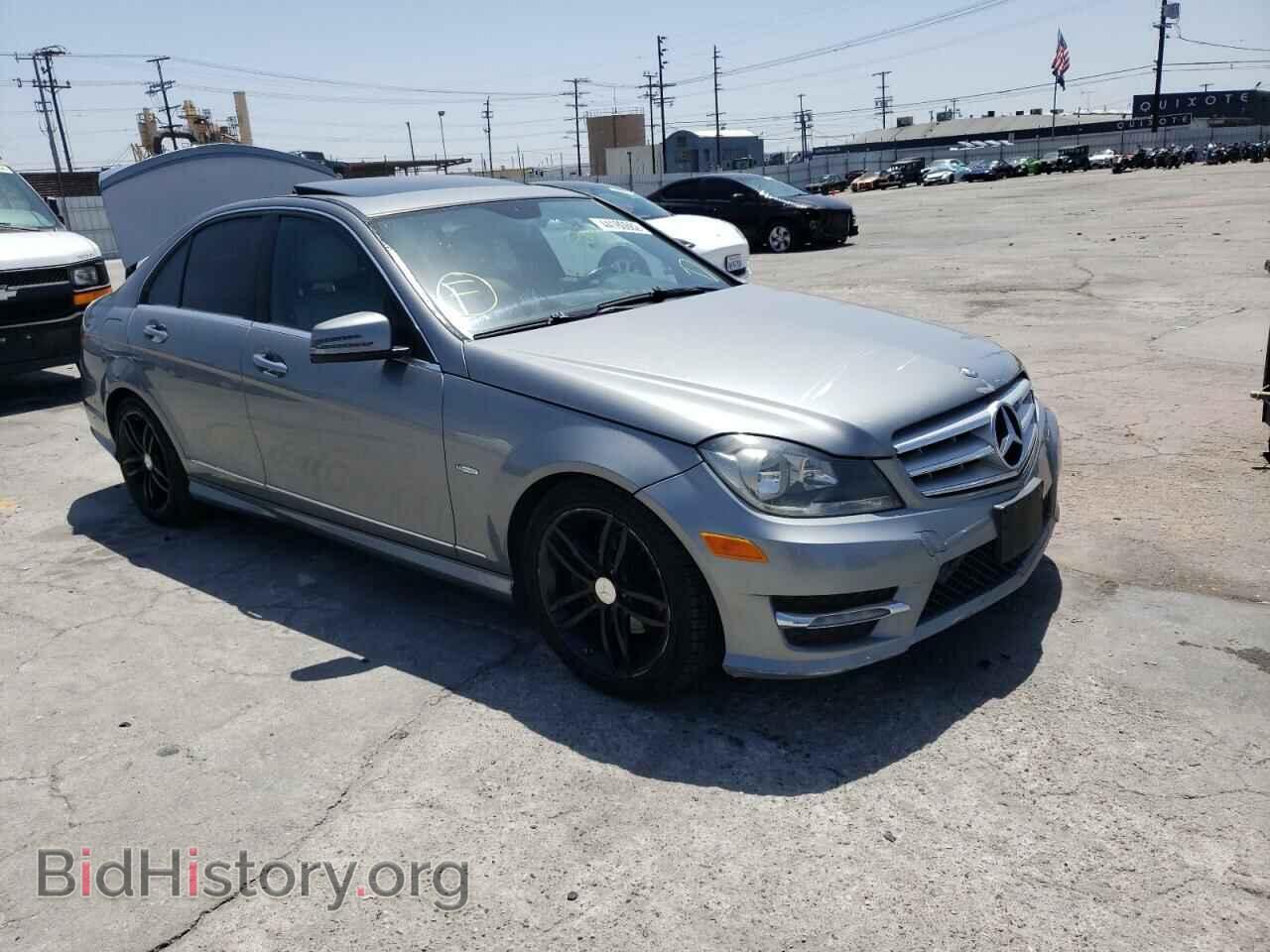 Фотография WDDGF4HB4CR204560 - MERCEDES-BENZ C-CLASS 2012