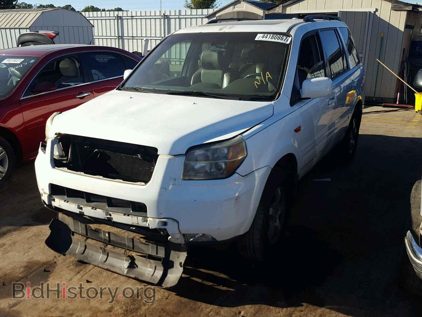 2006 HONDA PILOT - VIN: 5FNYF28706B033329 - Фото 2