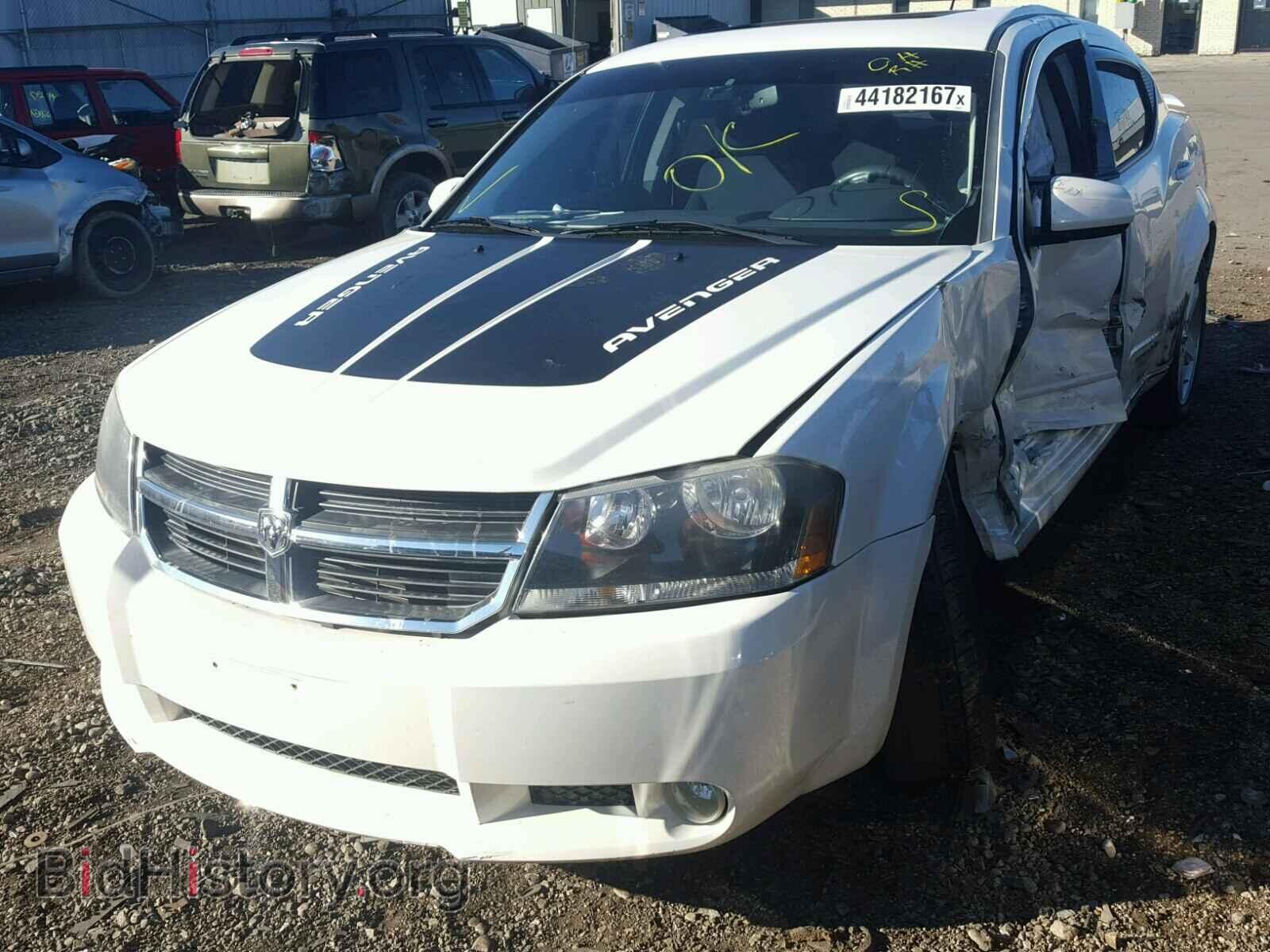 2008 DODGE AVENGER - VIN: 1B3LD76MX8N694314 - Фото 2