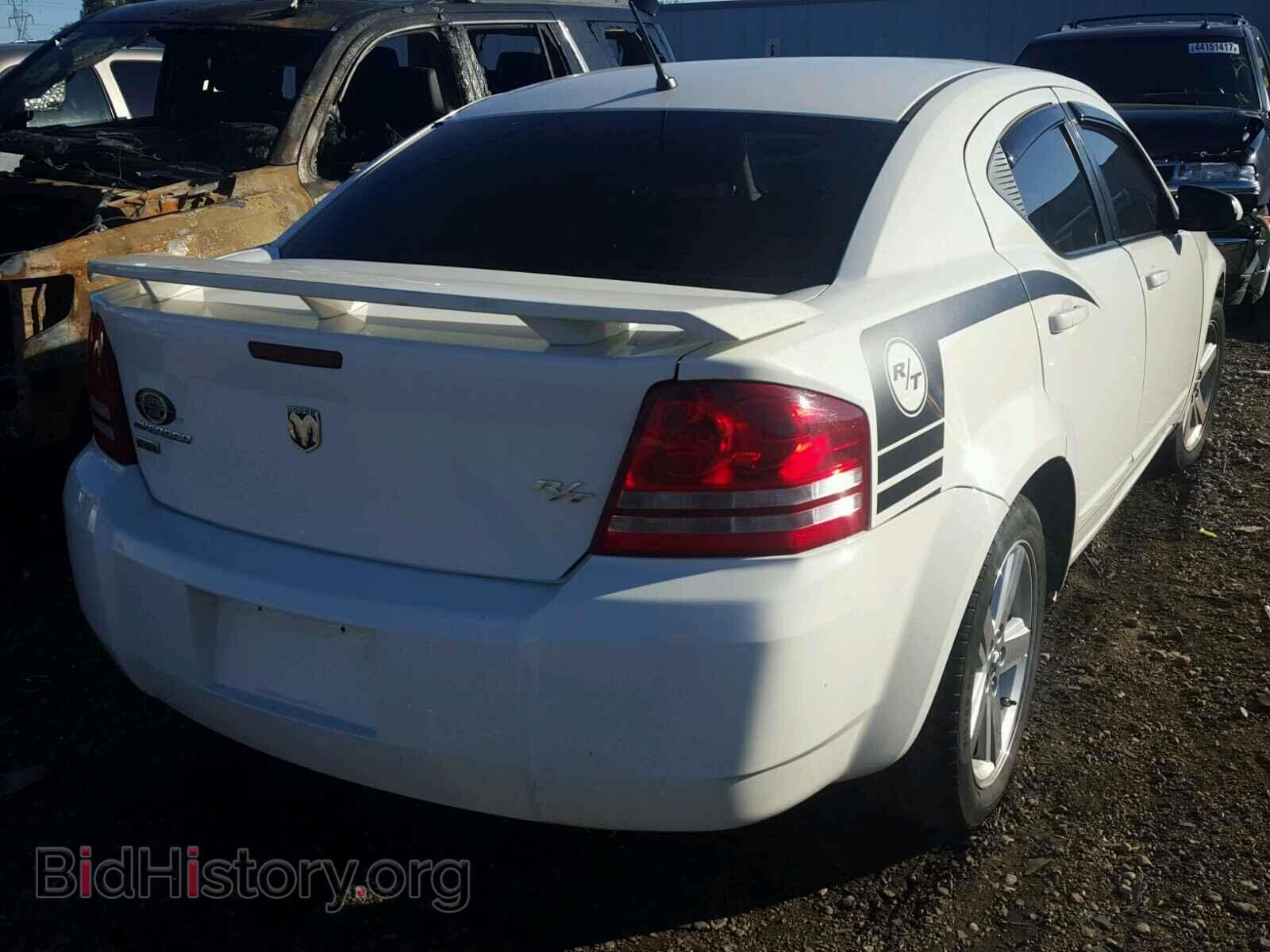 2008 DODGE AVENGER - VIN: 1B3LD76MX8N694314 - Фото 4