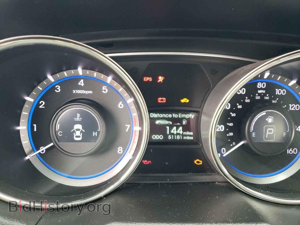 2013 HYUNDAI SONATA - VIN: 5NPEC4AC2DH562780 - Фото 9