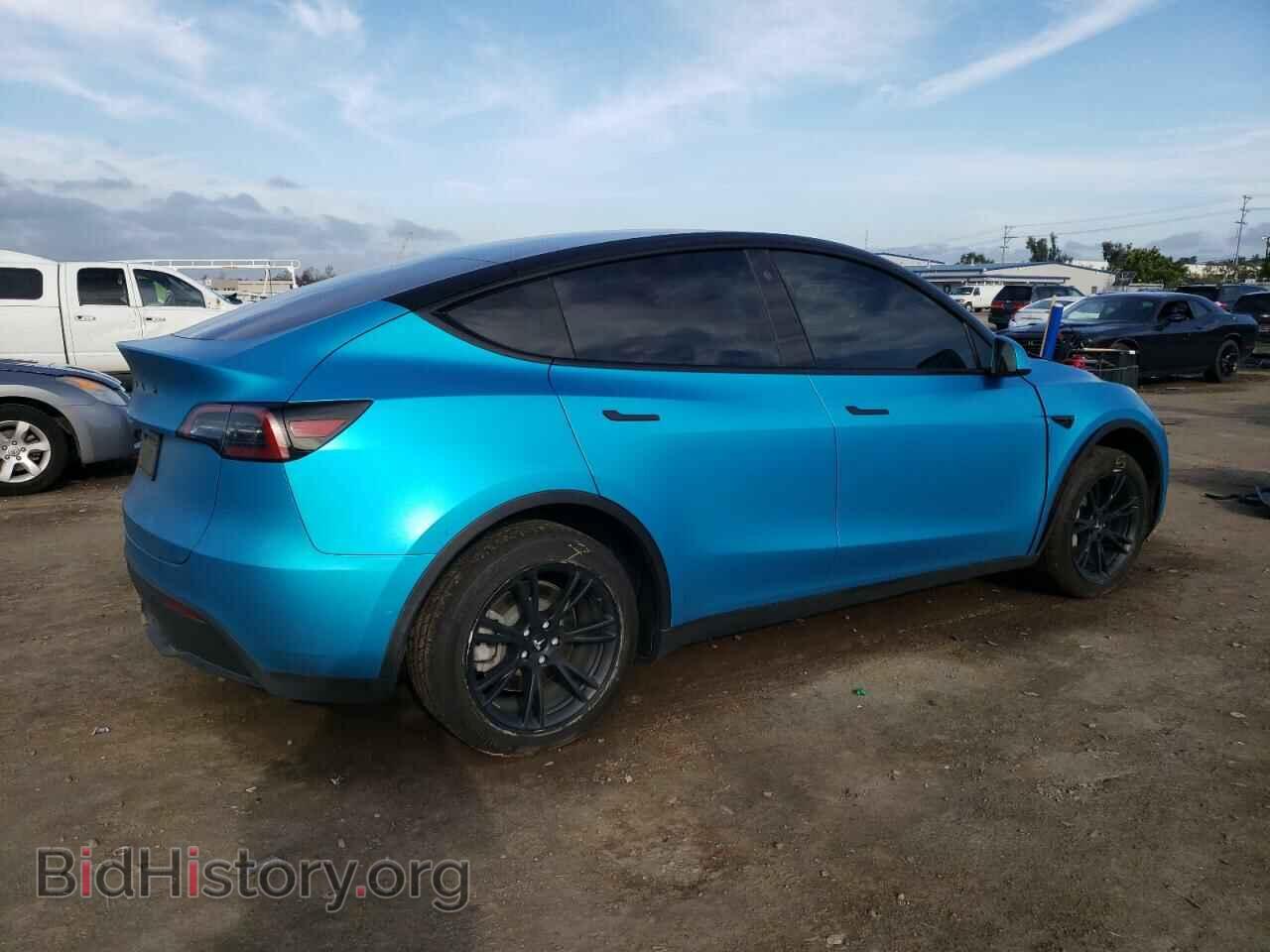 2021 TESLA MODEL Y - VIN: 5YJYGDEEXMF217945 - Фото 3