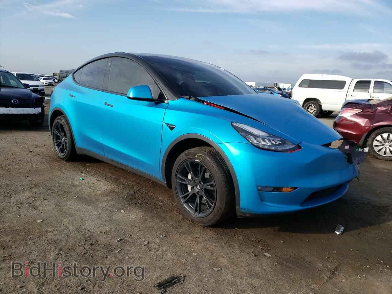 2021 TESLA MODEL Y - VIN: 5YJYGDEEXMF217945 - Фото 4