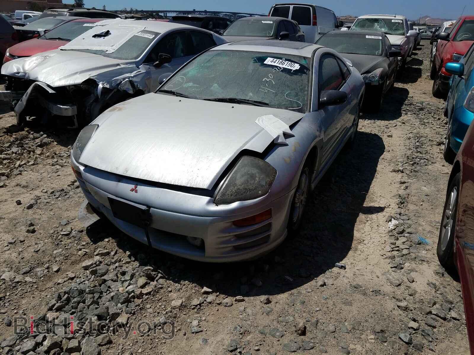 2000 MITSUBISHI ECLIPSE - VIN: 4A3AC84L8YE122695 - Фото 2