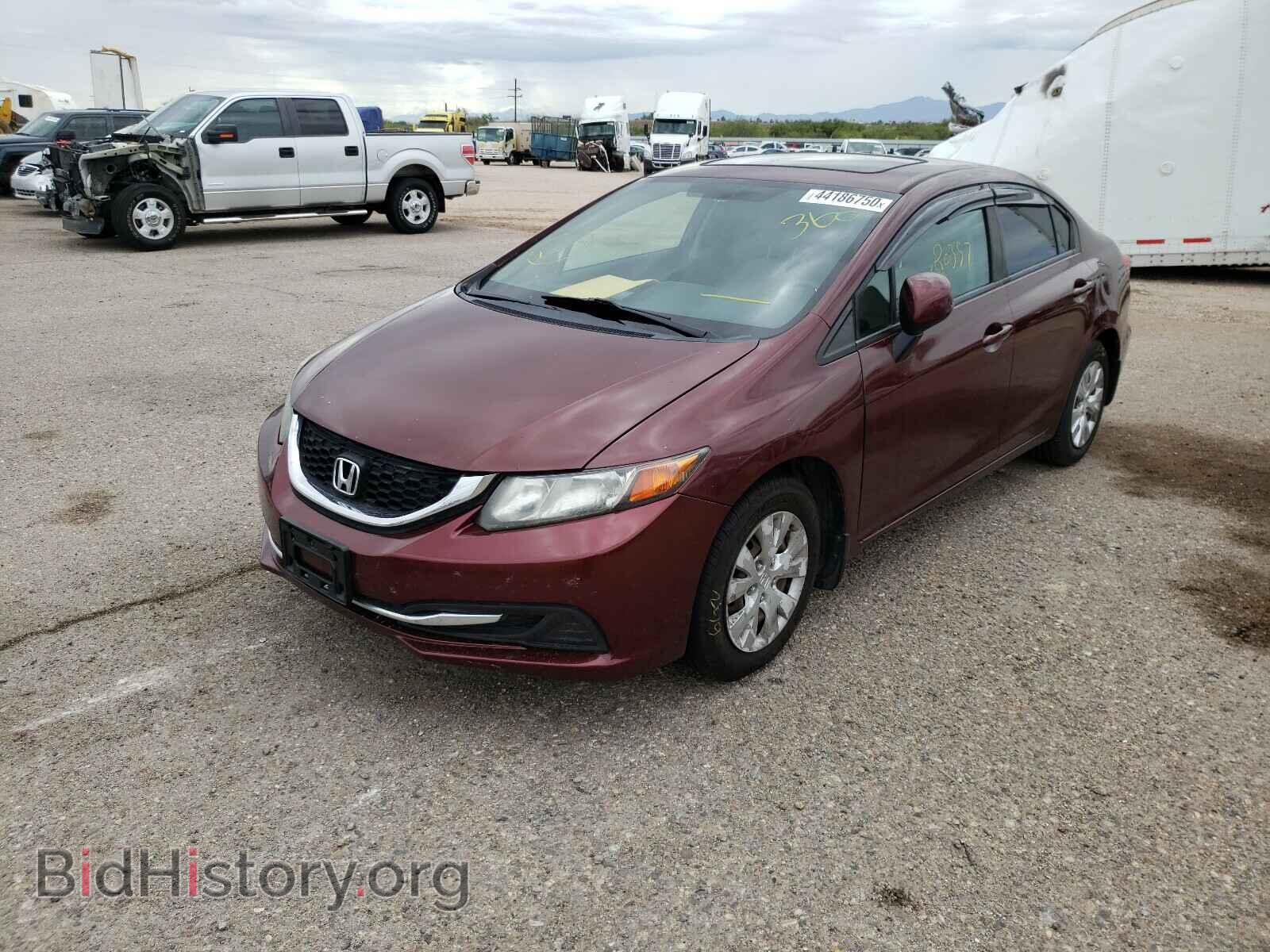 2013 HONDA CIVIC - VIN: 19XFB2F58DE212712 - Фото 2