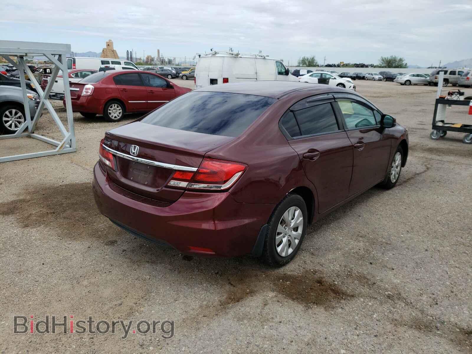 2013 HONDA CIVIC - VIN: 19XFB2F58DE212712 - Фото 4