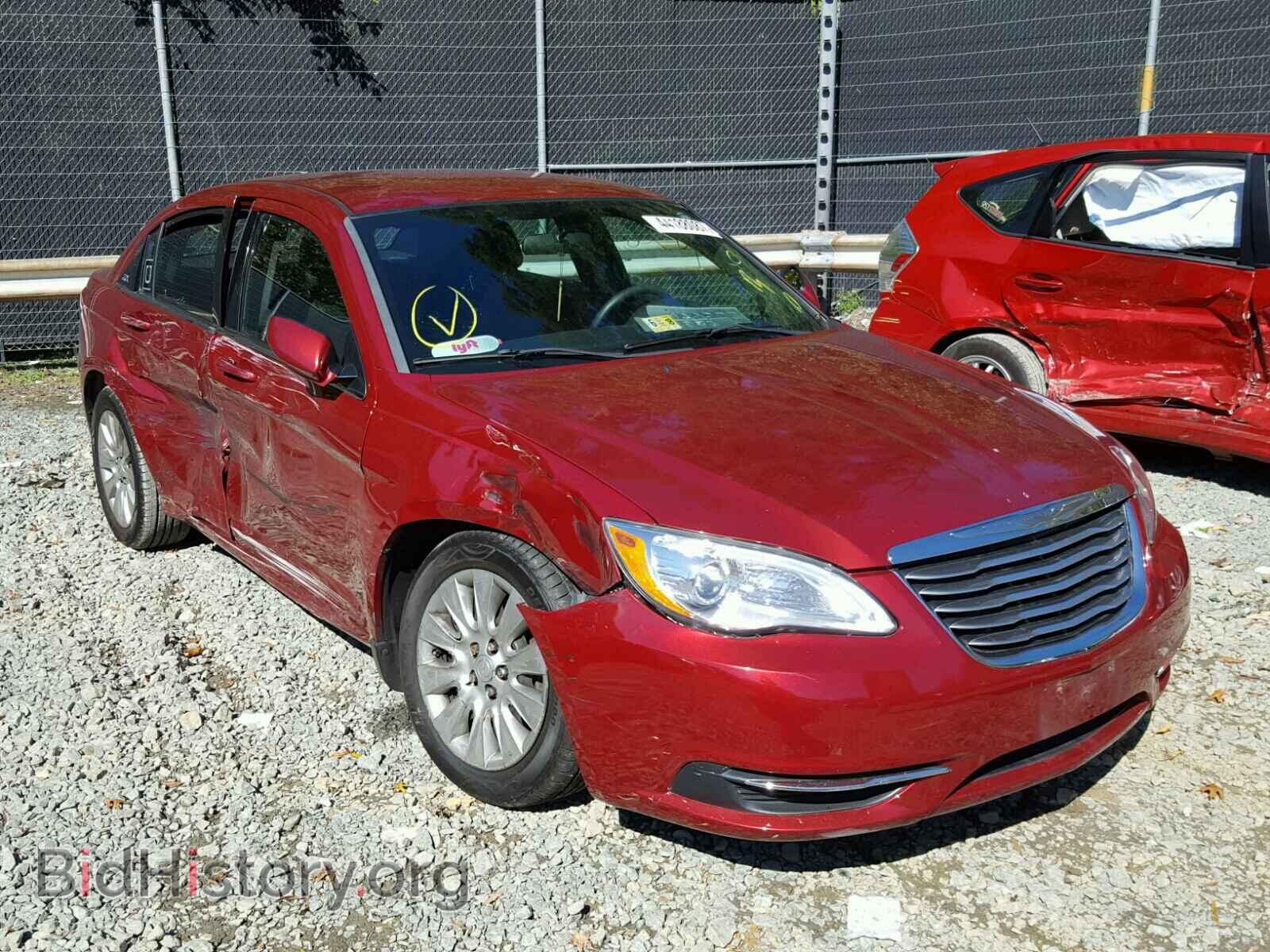 Фотография 1C3CCBAB7EN124457 - CHRYSLER 200 2014
