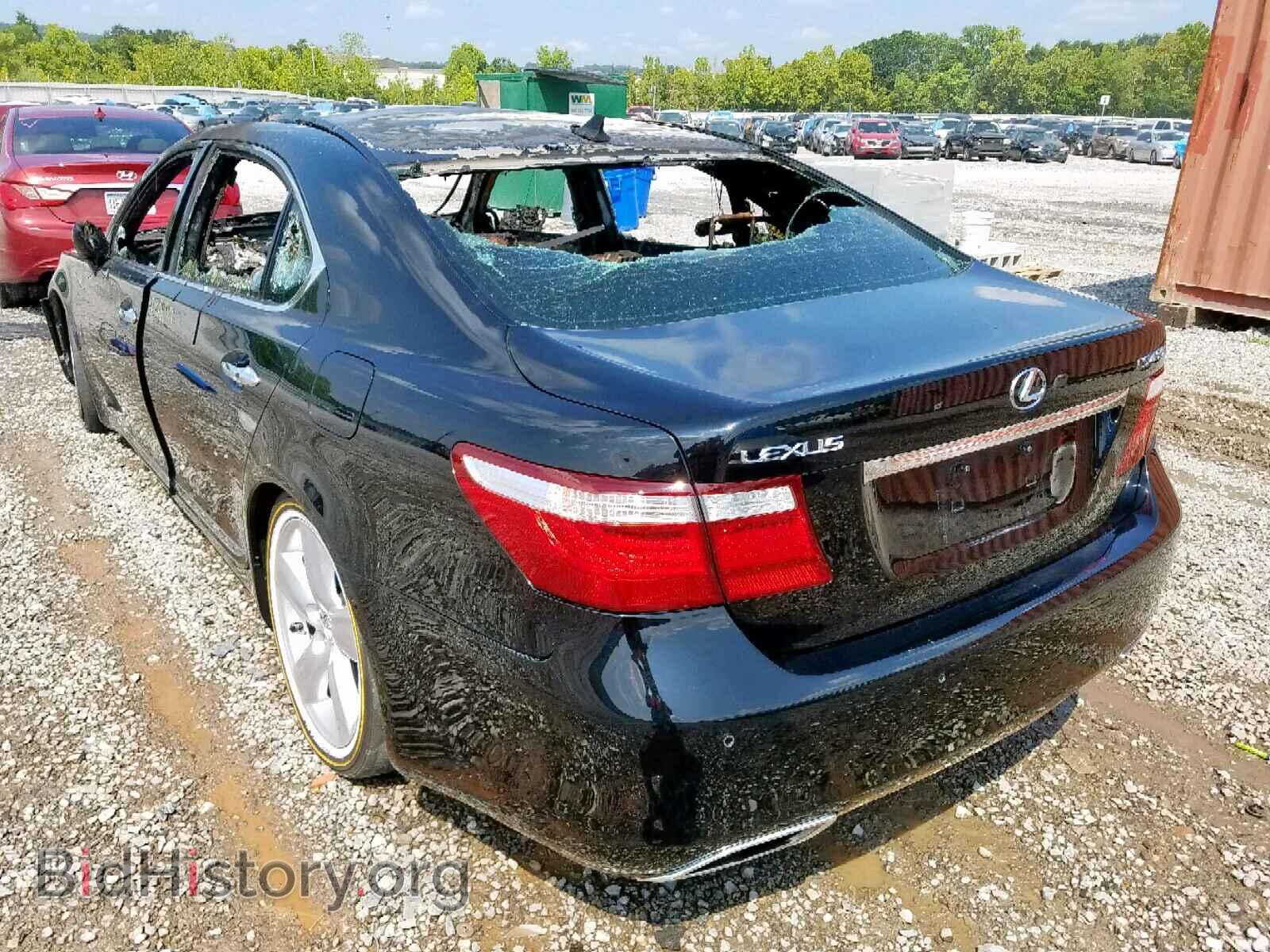 2008 LEXUS LS460 - VIN: JTHGL46F485026560 - Фото 3