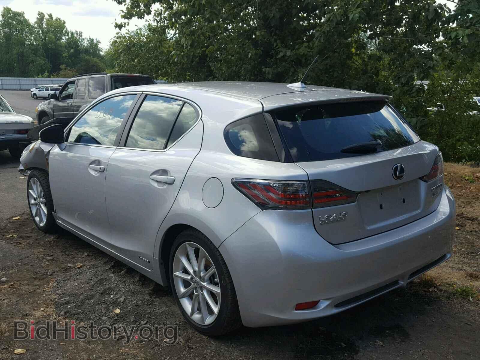 2011 LEXUS CT 200 - VIN: JTHKD5BH4B2021355 - Фото 3