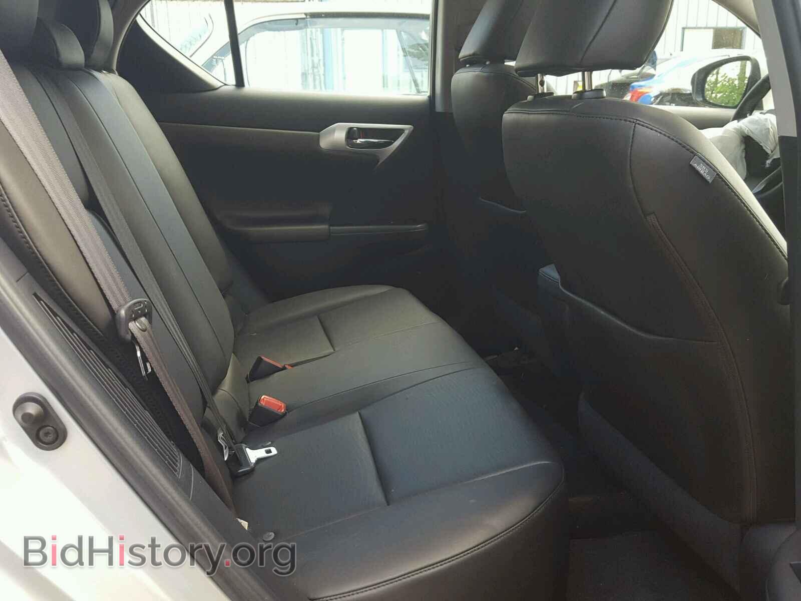 2011 LEXUS CT 200 - VIN: JTHKD5BH4B2021355 - Фото 6