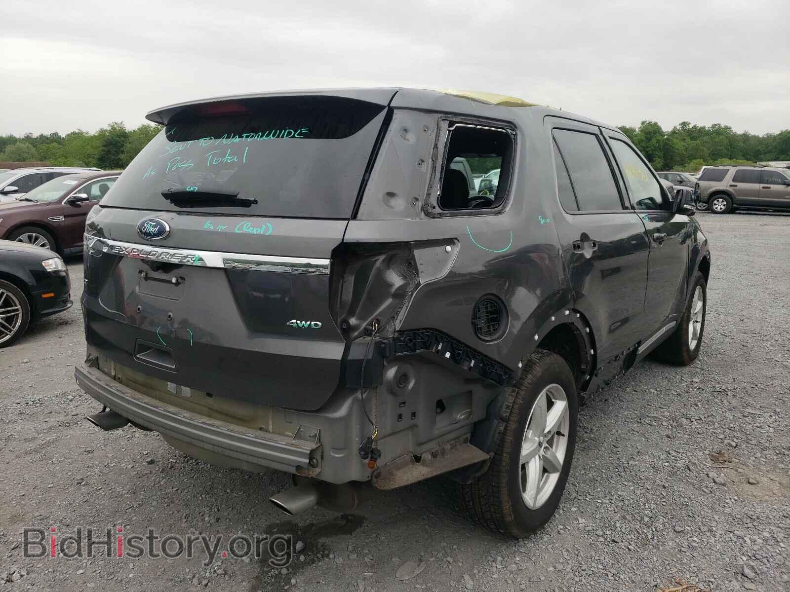 2017 FORD EXPLORER - VIN: 1FM5K8D87HGD73890 - Фото 4