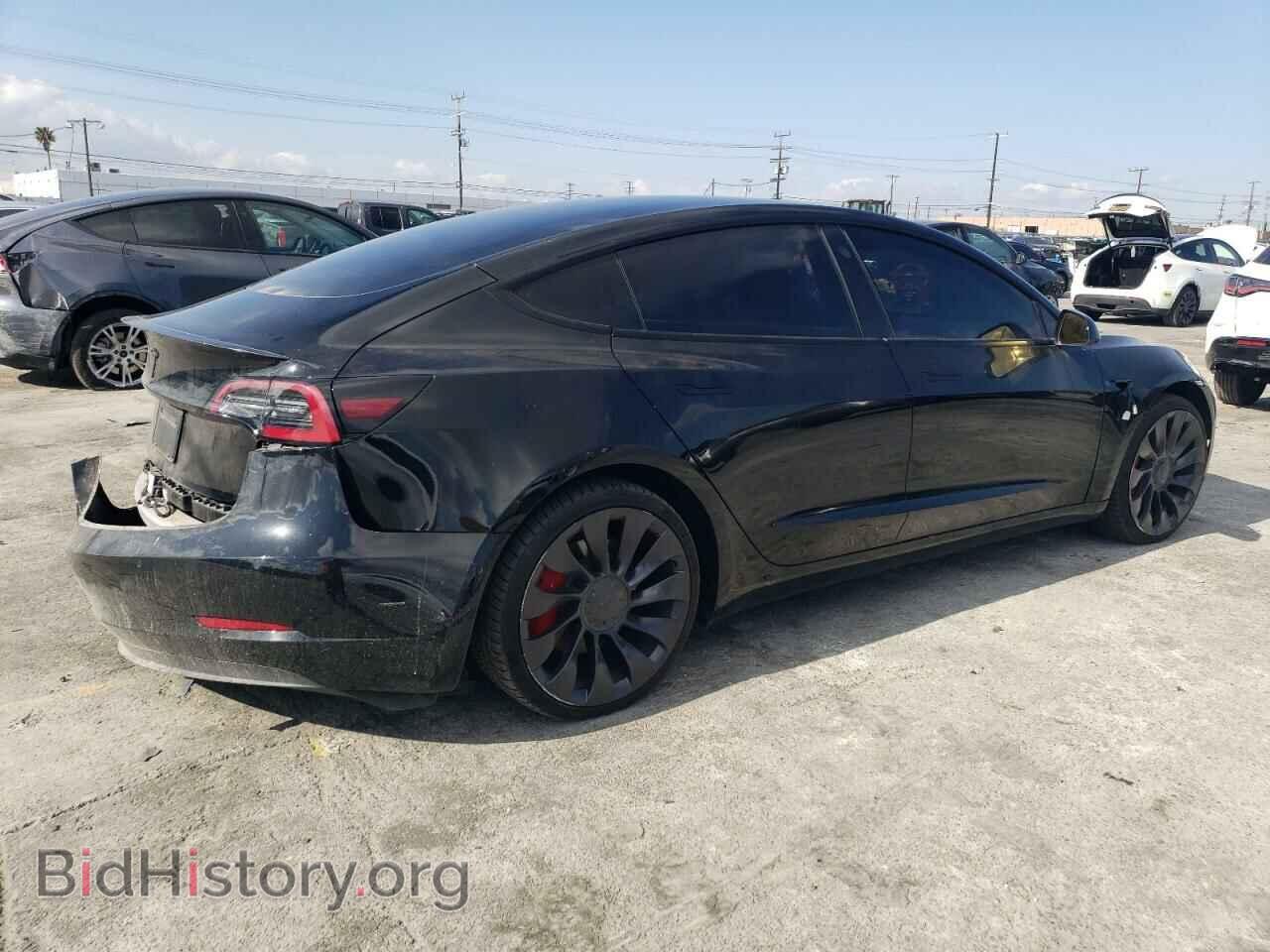 2022 TESLA MODEL 3 - VIN: 5YJ3E1EC0NF233831 - Фото 3