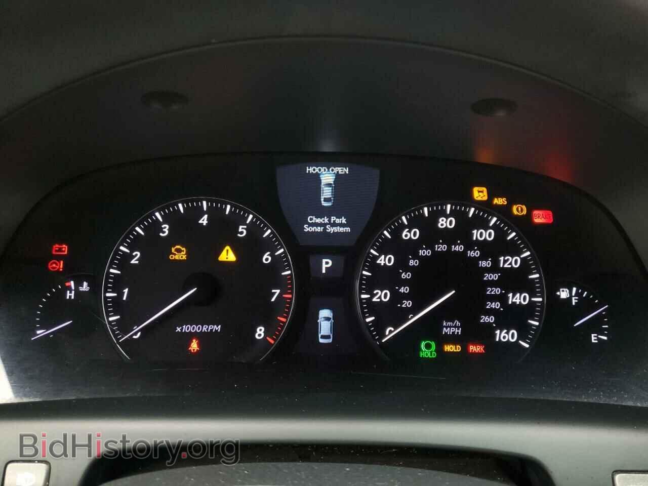2007 LEXUS LS460 - VIN: JTHBL46F475048809 - Фото 9