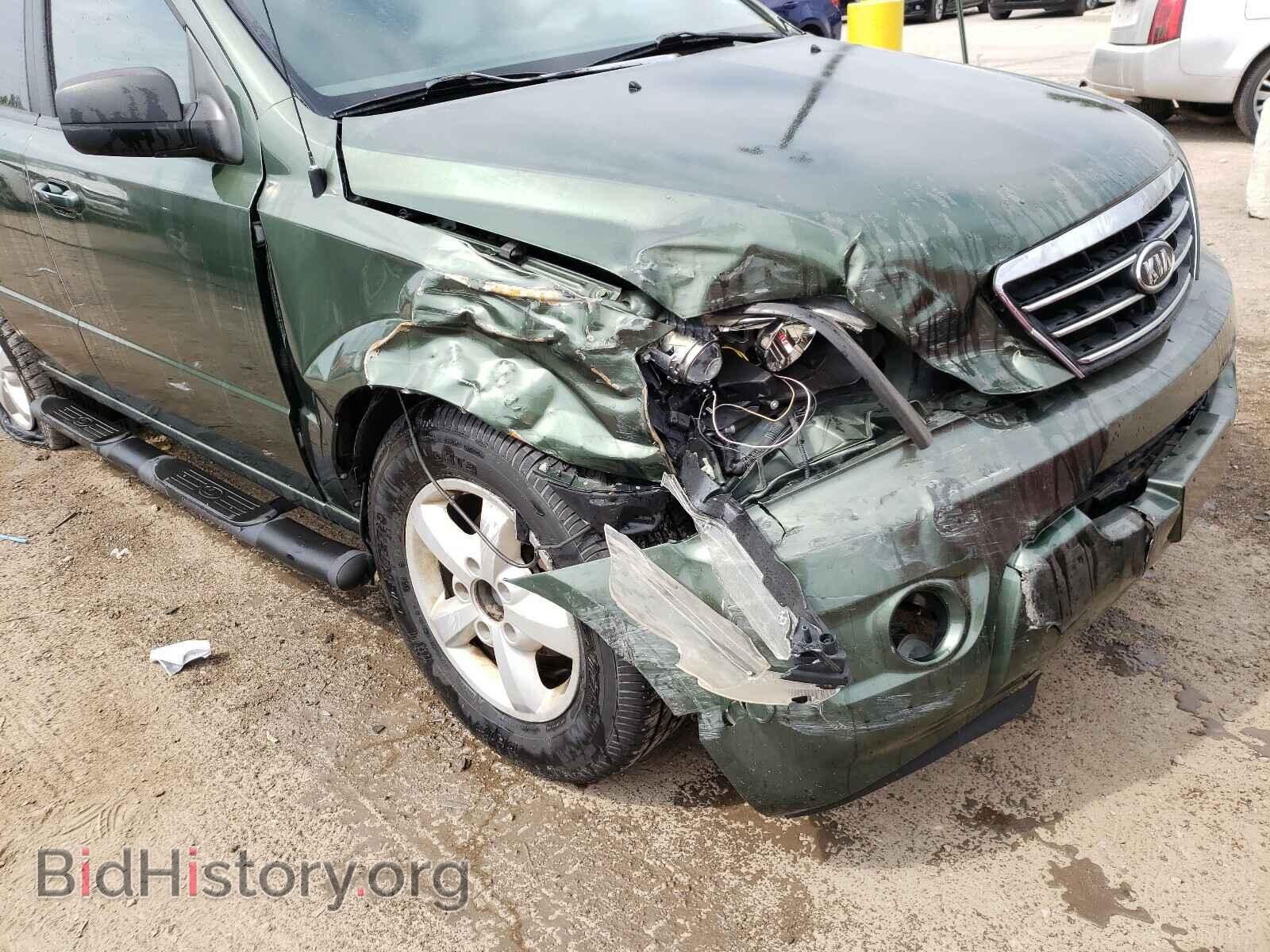 2007 KIA SORENTO - VIN: KNDJD736775743320 - Фото 9
