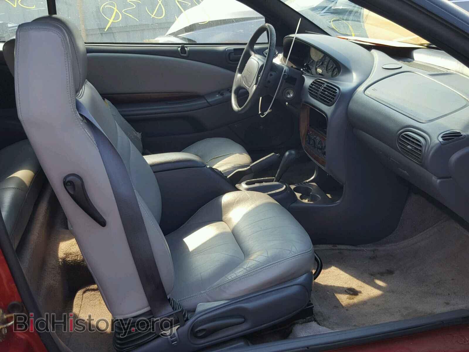 1996 CHRYSLER SEBRING - VIN: 3C3EL55H5TT271205 - Фото 5