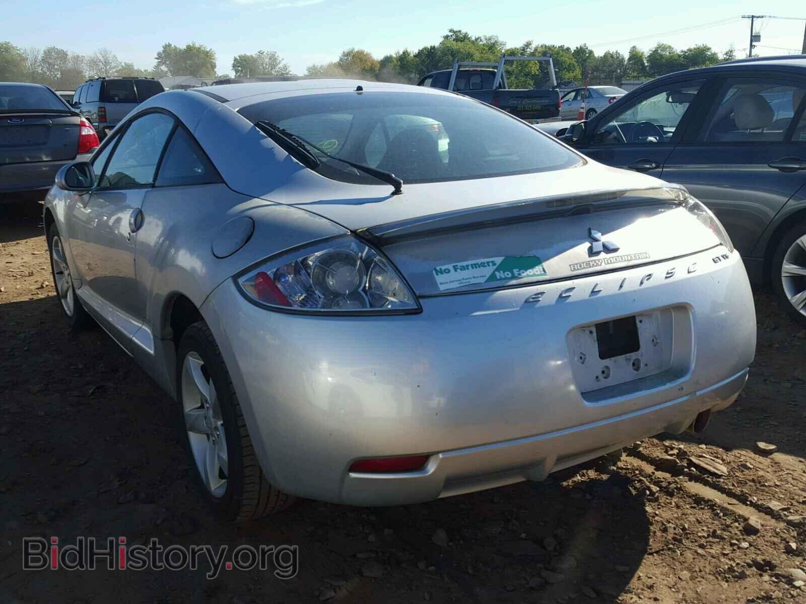 2006 MITSUBISHI ECLIPSE - VIN: 4A3AK34T16E009884 - Фото 3