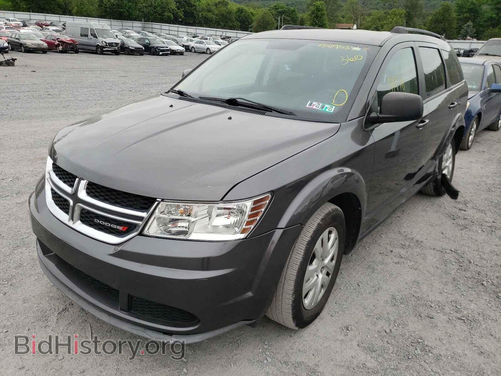 2016 DODGE JOURNEY - VIN: 3C4PDCAB4GT232988 - Фото 2