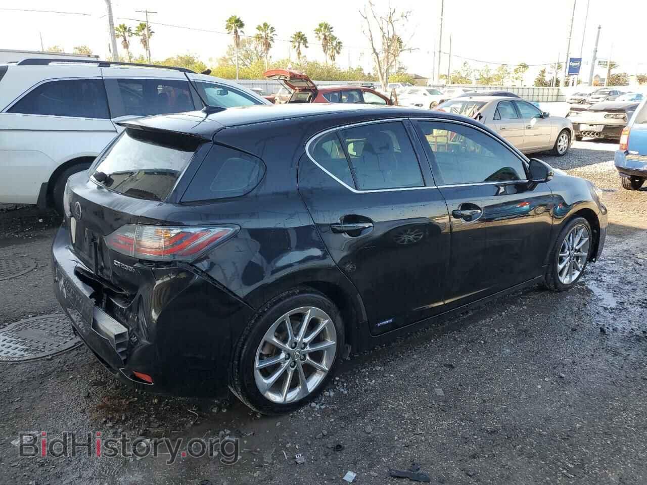 2012 LEXUS CT 200 - VIN: JTHKD5BH2C2098923 - Фото 3