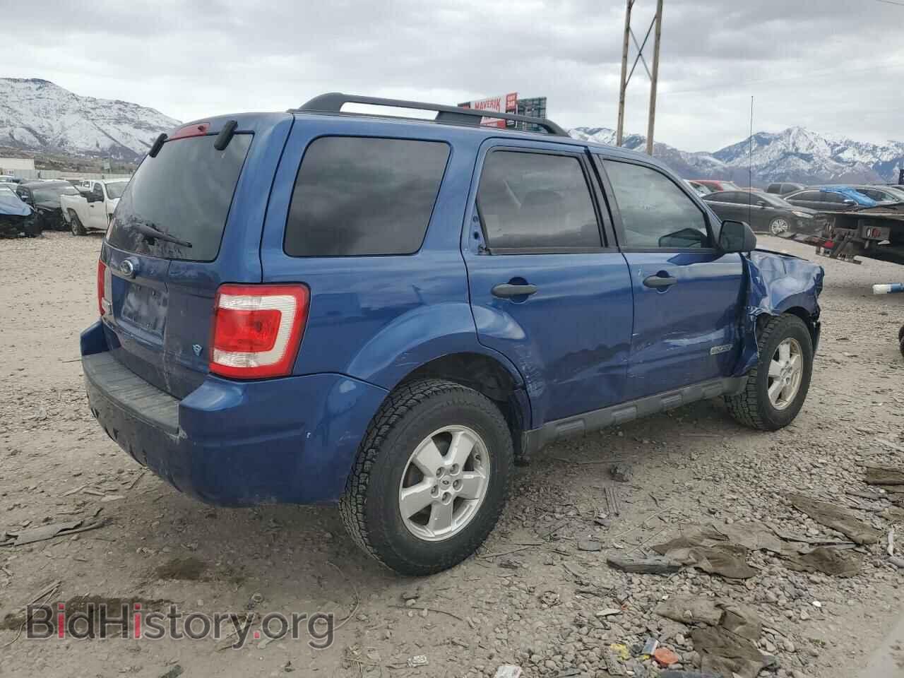 2008 FORD ESCAPE - VIN: 1FMCU93198KA83904 - Фото 3