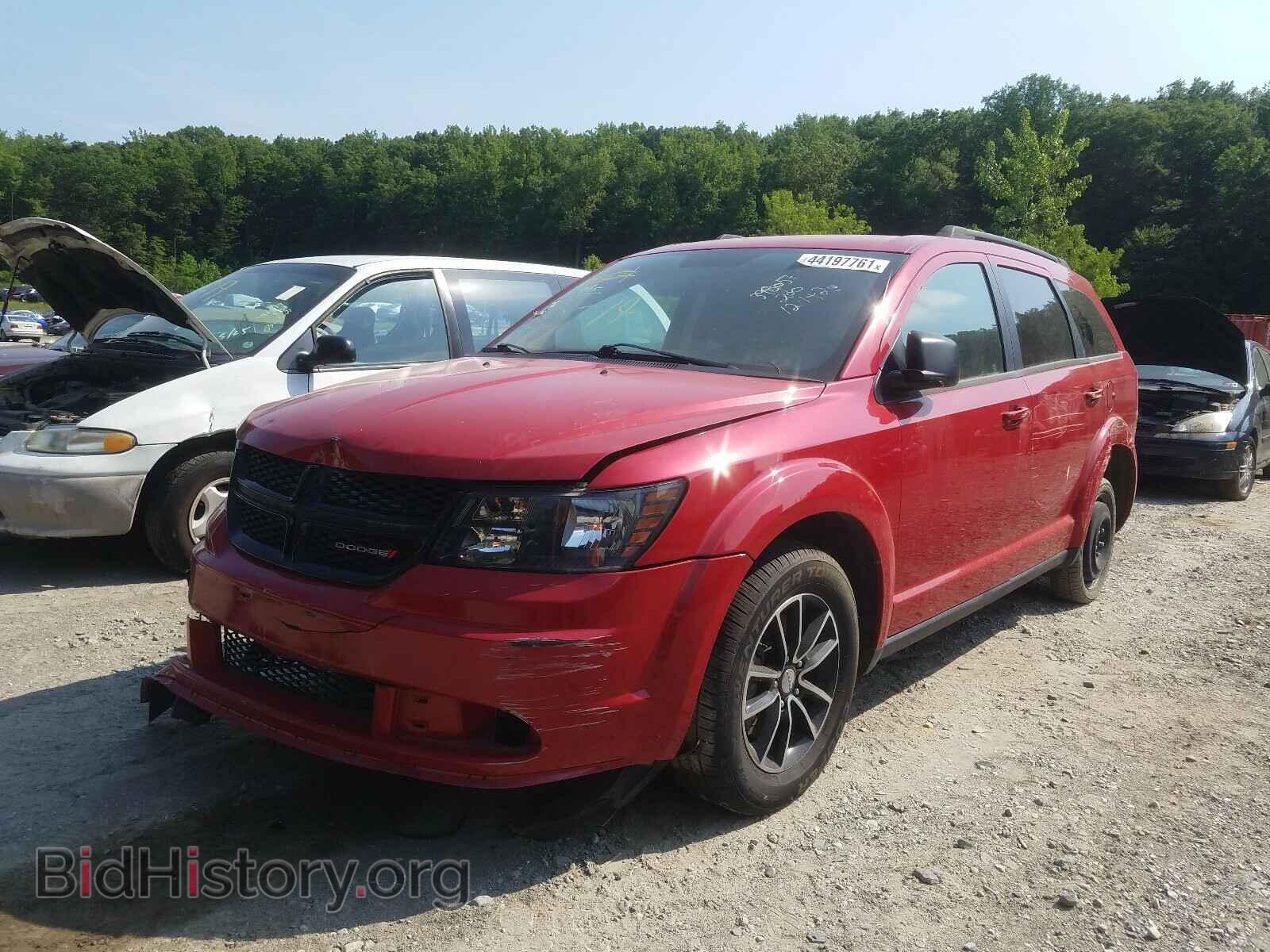 2017 DODGE JOURNEY - VIN: 3C4PDCAB3HT599267 - Фото 2