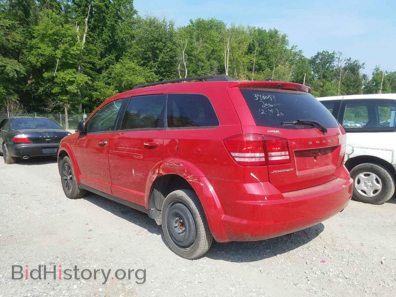 2017 DODGE JOURNEY - VIN: 3C4PDCAB3HT599267 - Фото 3