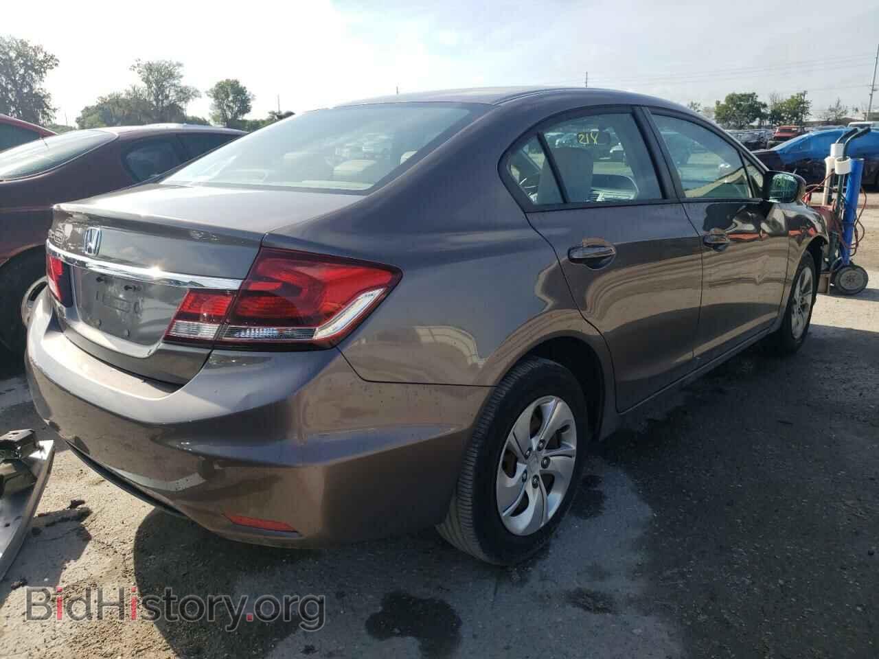 2015 HONDA CIVIC - VIN: 19XFB2F57FE030552 - Фото 4