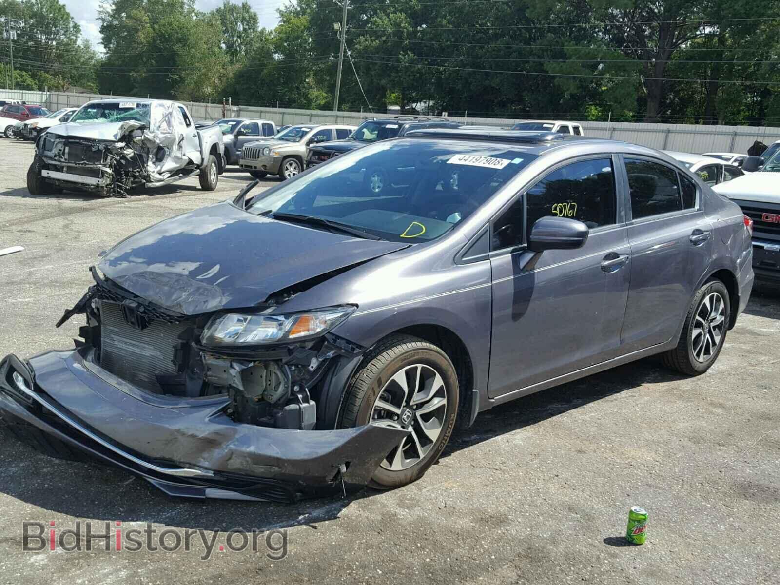 2014 HONDA CIVIC - VIN: 19XFB2F80EE044902 - Фото 2