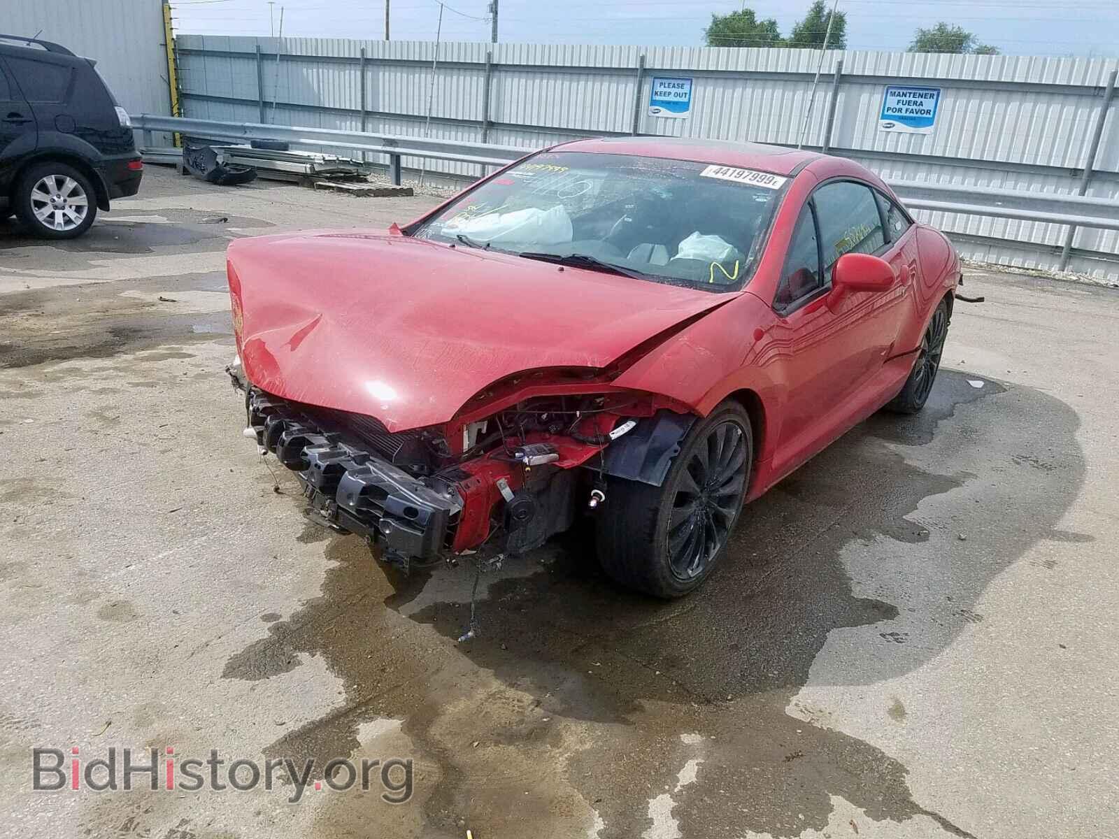 2006 MITSUBISHI ECLIPSE - VIN: 4A3AK34T76E006410 - Фото 2