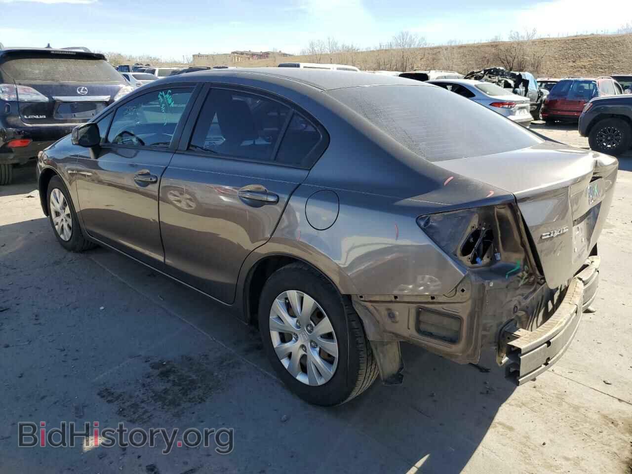 2012 HONDA CIVIC - VIN: JHMFB2F59CS001576 - Фото 2