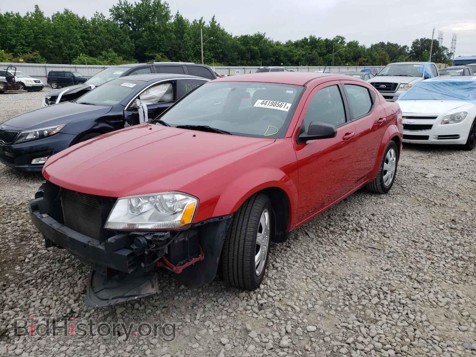 2014 DODGE AVENGER - VIN: 1C3CDZAB4EN118850 - Фото 2