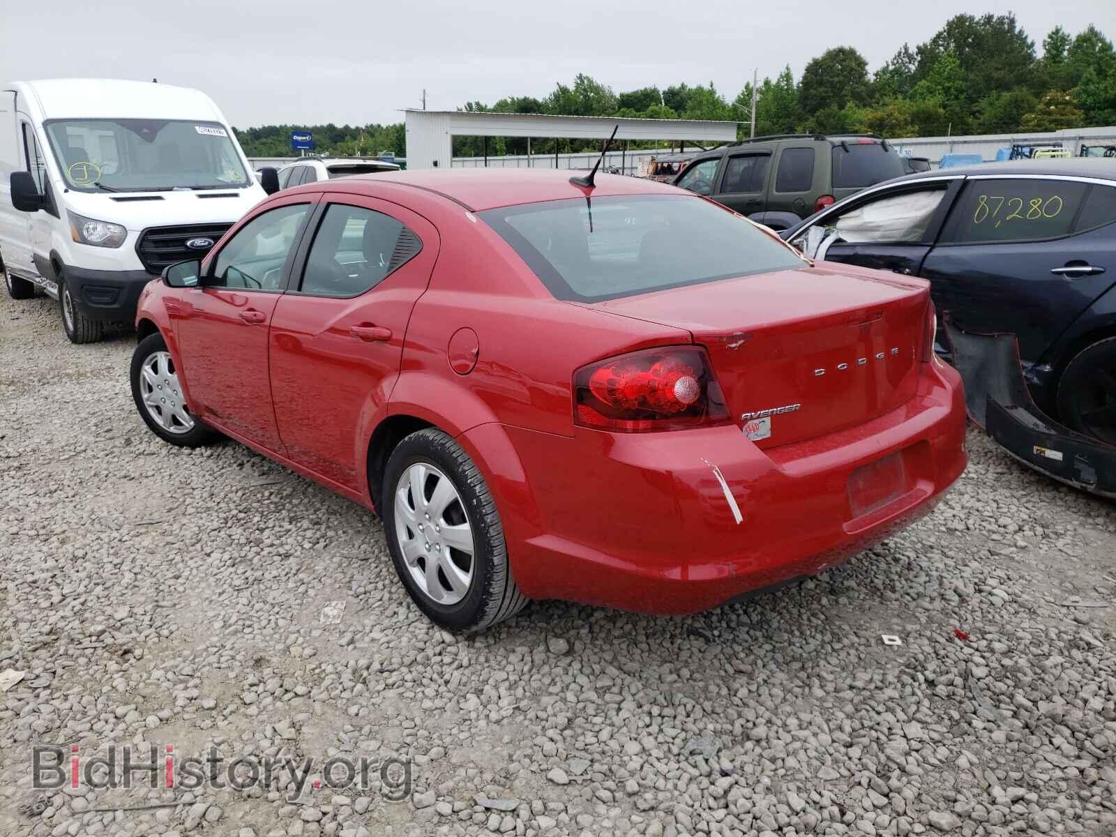 2014 DODGE AVENGER - VIN: 1C3CDZAB4EN118850 - Фото 3