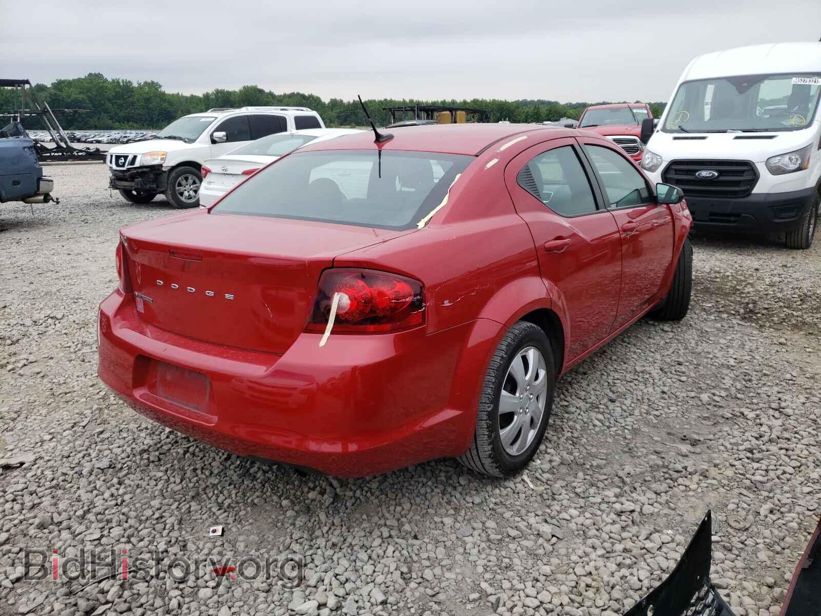 2014 DODGE AVENGER - VIN: 1C3CDZAB4EN118850 - Фото 4