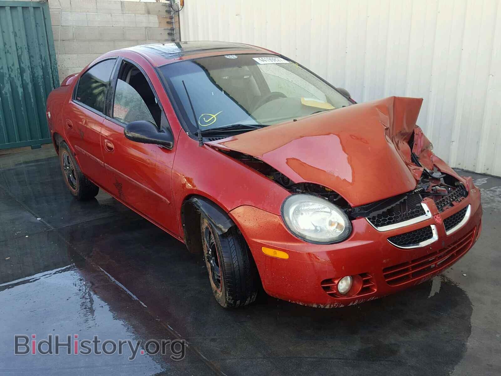 Photo 1B3ES56C43D251116 - DODGE NEON 2003