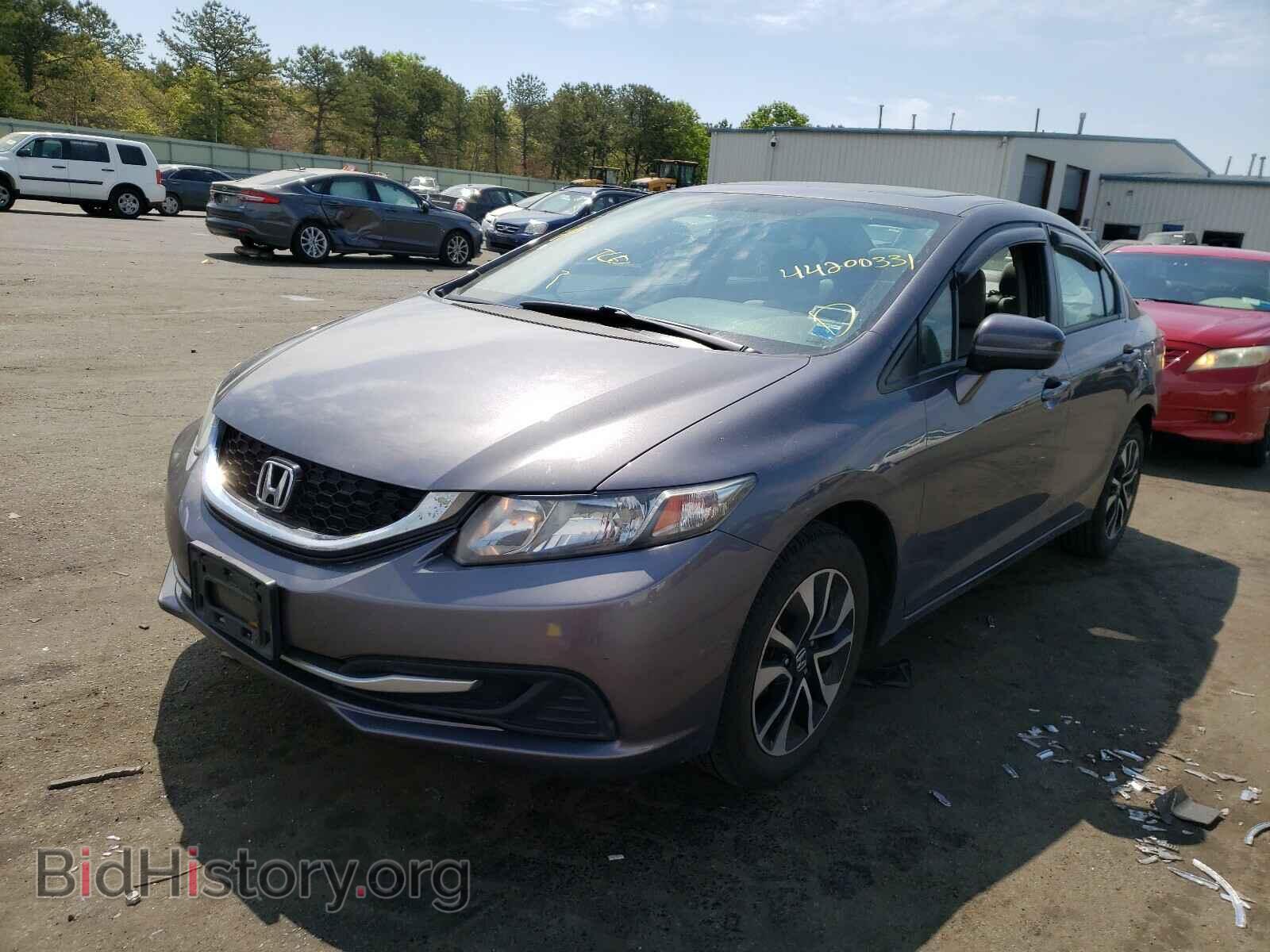 2014 HONDA CIVIC - VIN: 2HGFB2F81EH519608 - Фото 2